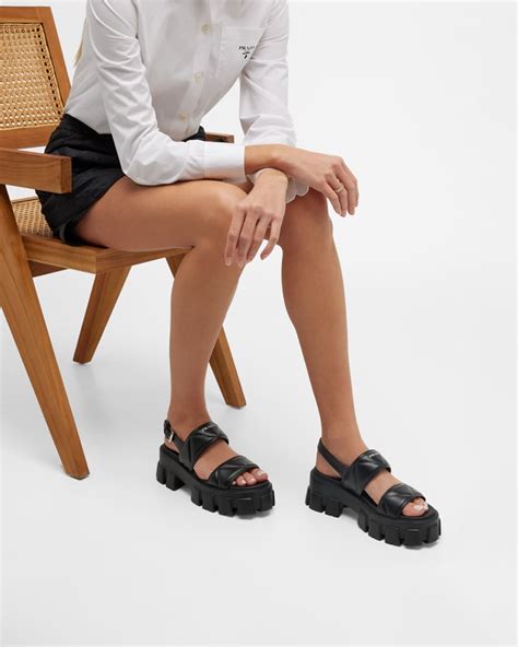 prada chunky sandal|sandal prada original.